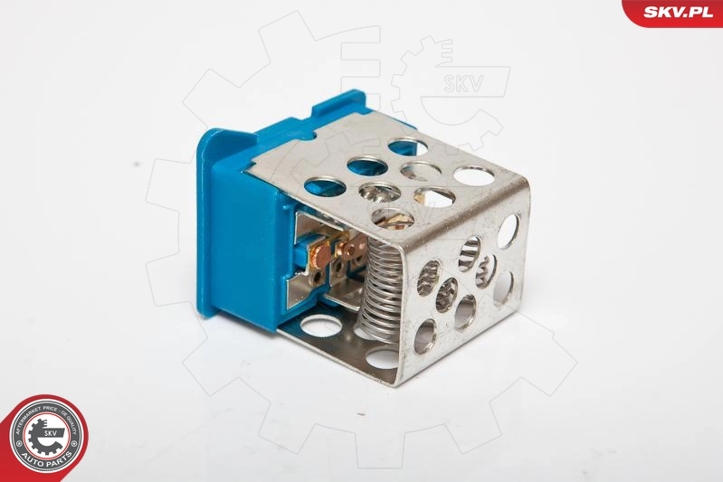 Resistor, interior blower